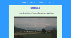 Desktop Screenshot of inteca.ch